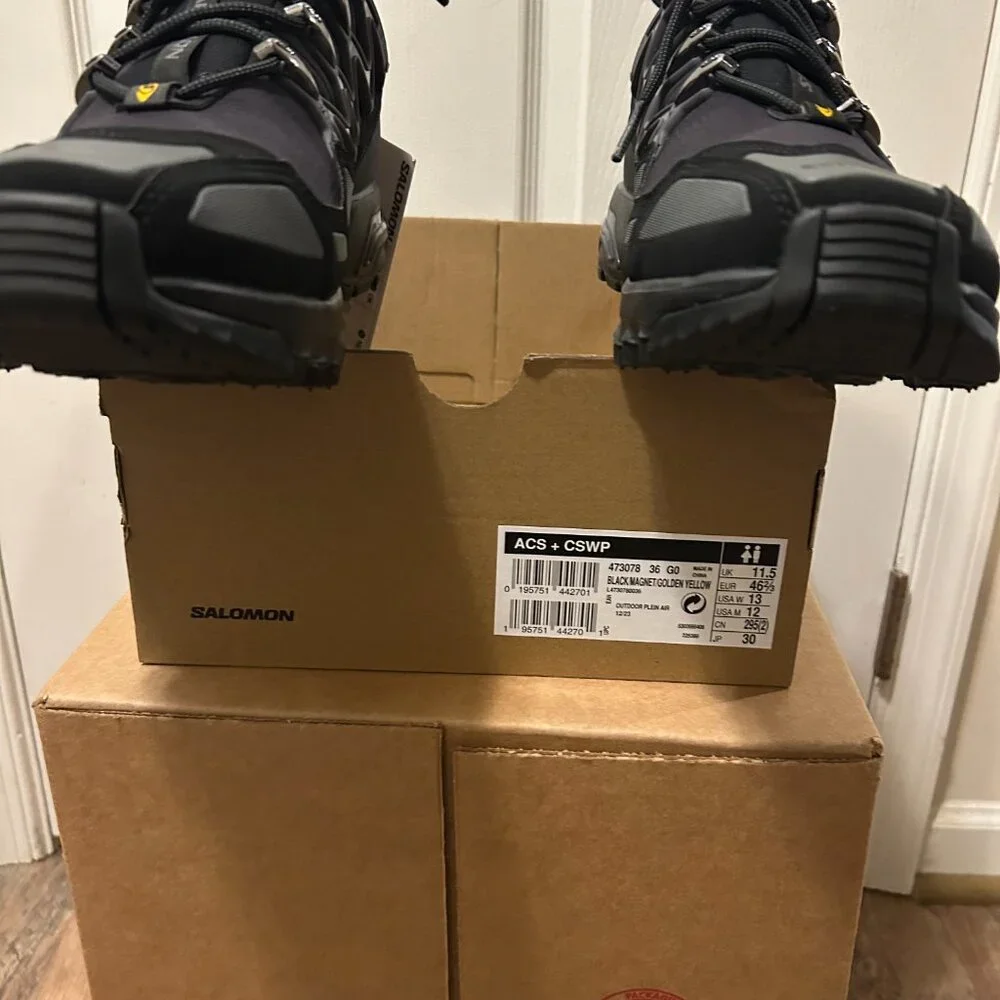 Salomon ACS + CLIMASALOMON WATERPROOF Shoes, New - Picture 9 of 9